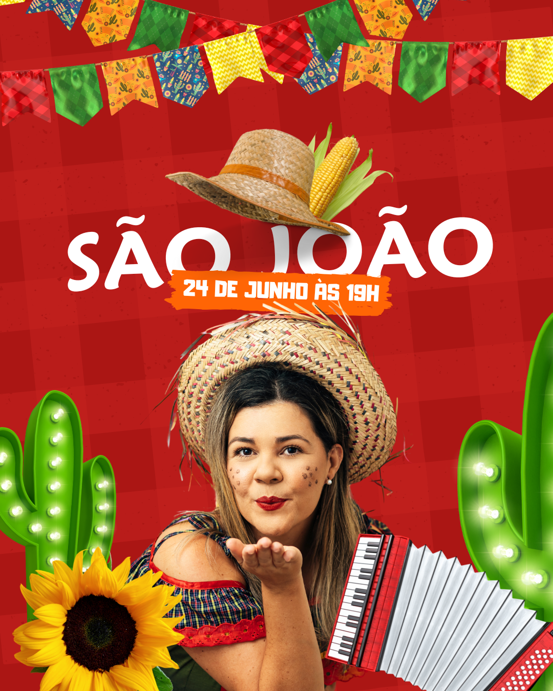 Banner para Festa Junina São João
